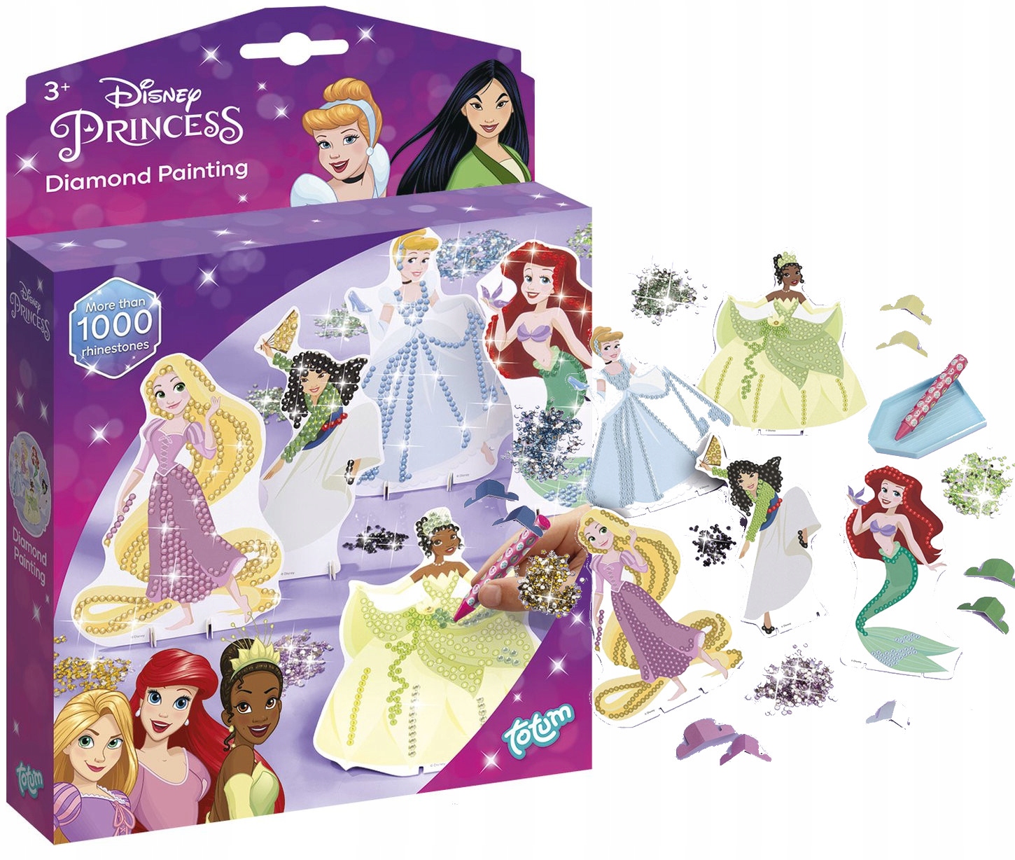 

Mozaika diamentowa Księżniczki Disney Diy zestaw