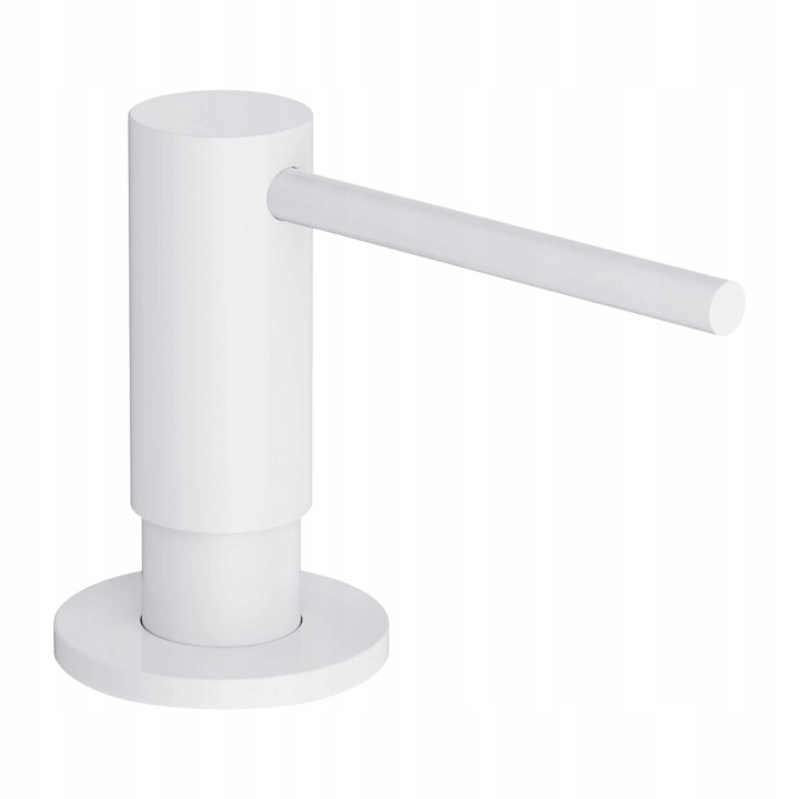 Dávkovač Tekutého Mydla Na Dosku, Moderný Dizajn, Biely Mat MP60723WM