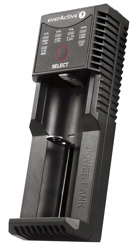 Ładowarka do akumulatorków Li-ion, Ni-MH, Aaa, Aa, 18650 everActive z funk