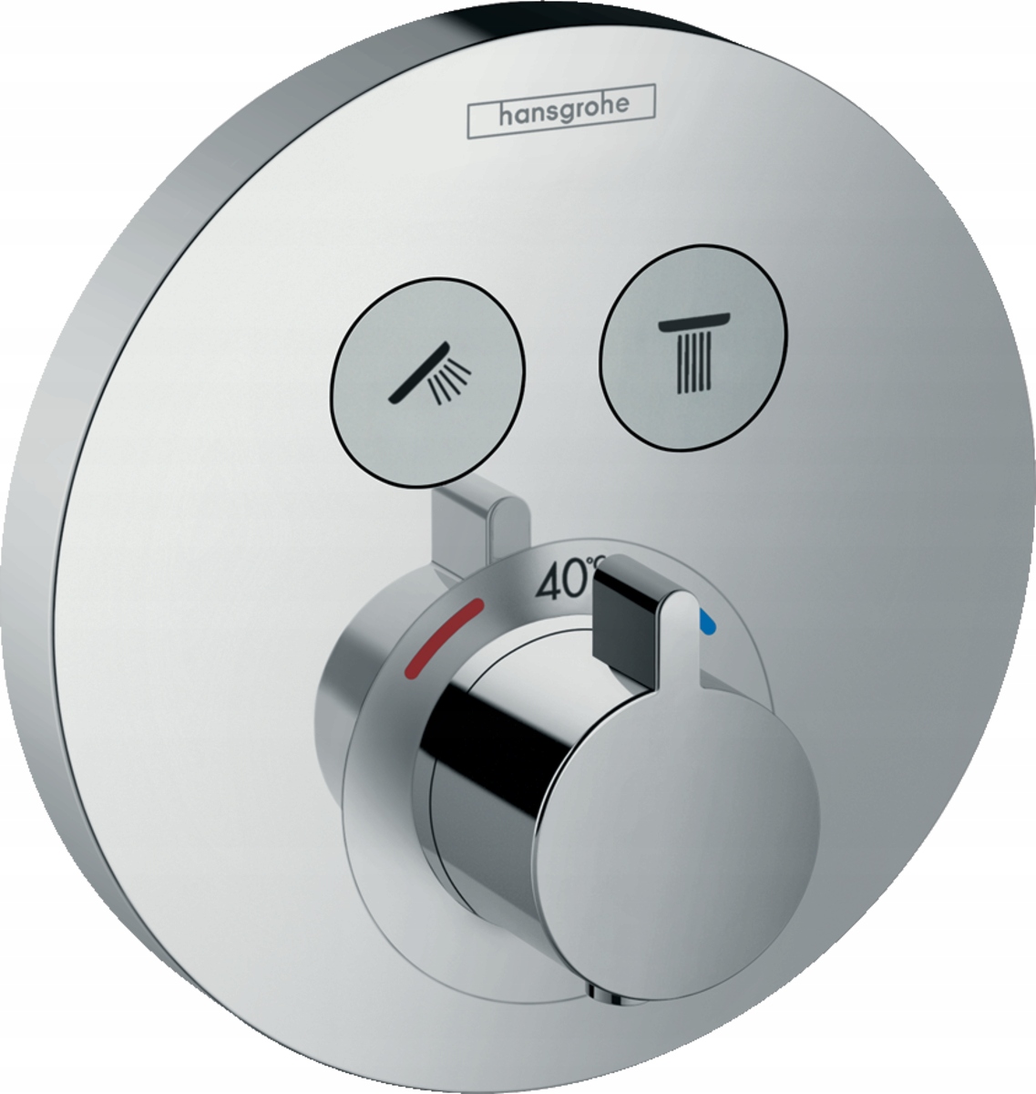 Hansgrohe ShowerSelect S Bateria termostatyczna podtynkowa Chrom