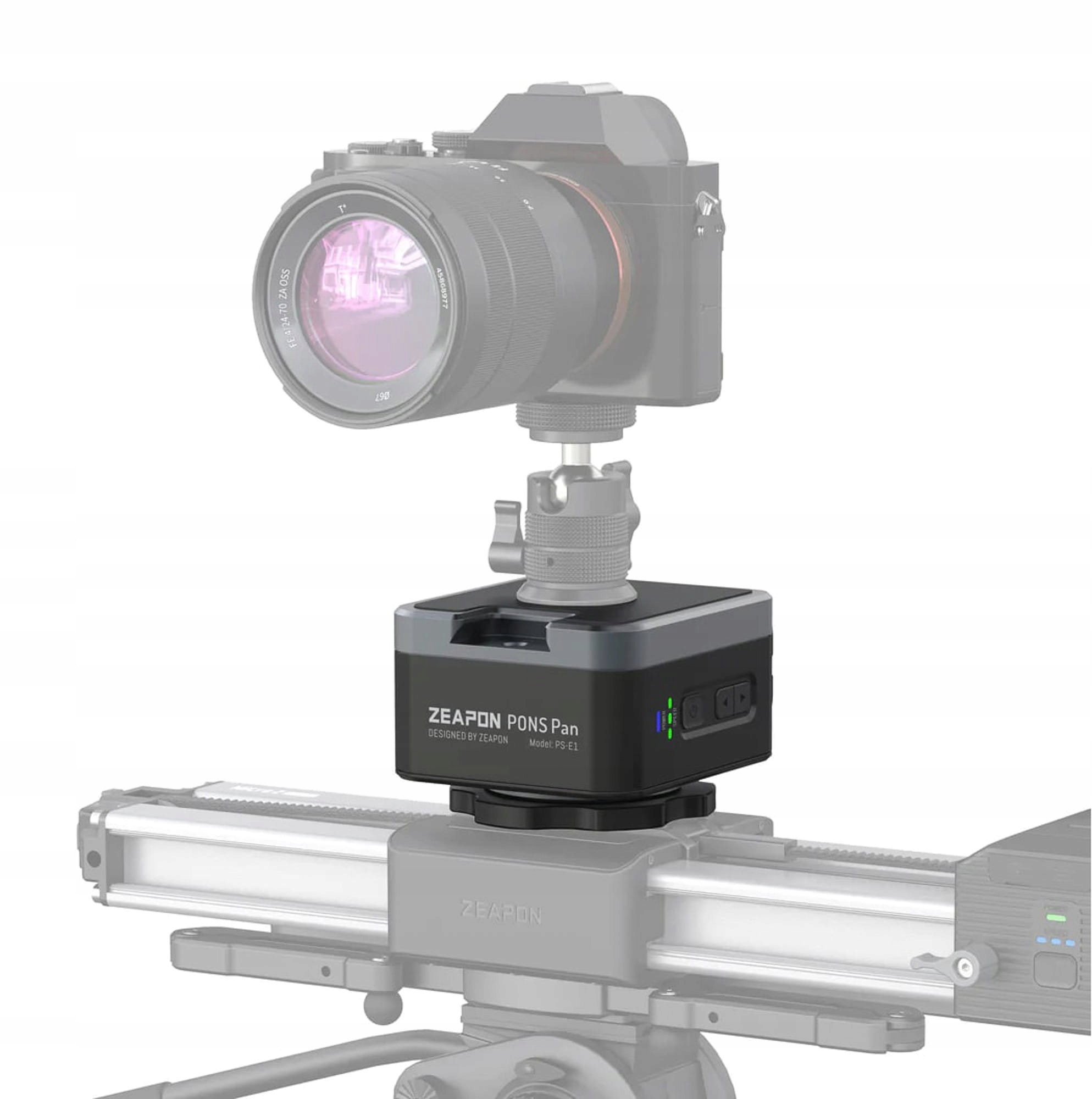 Zeapon Pons Motorized Pan Head Rotační Hlavice Automatizace pohybů