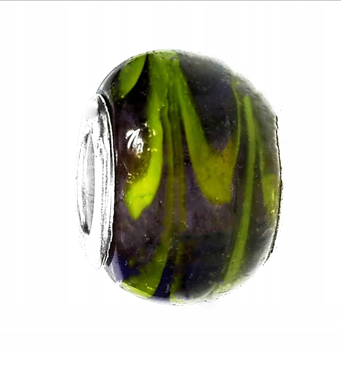 

Zawieszka beads szklany fioletowy
