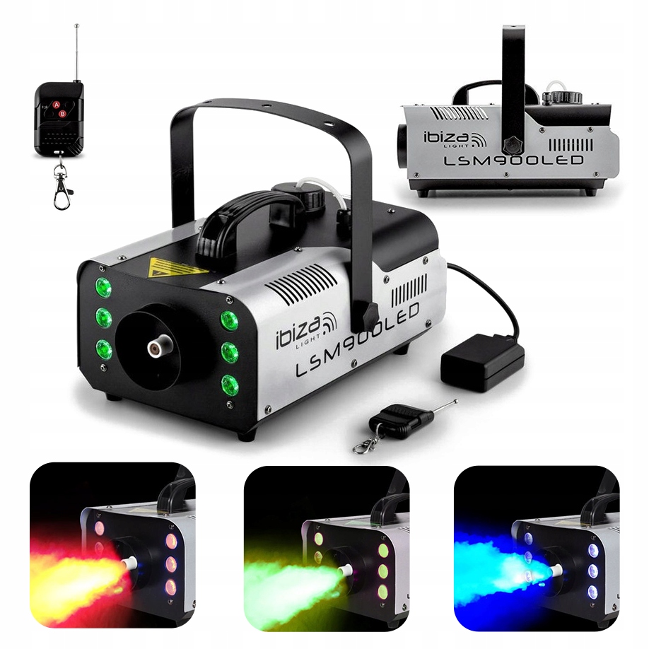 

Wytwornica dymu z efektem Led dymiarka LSM900LED