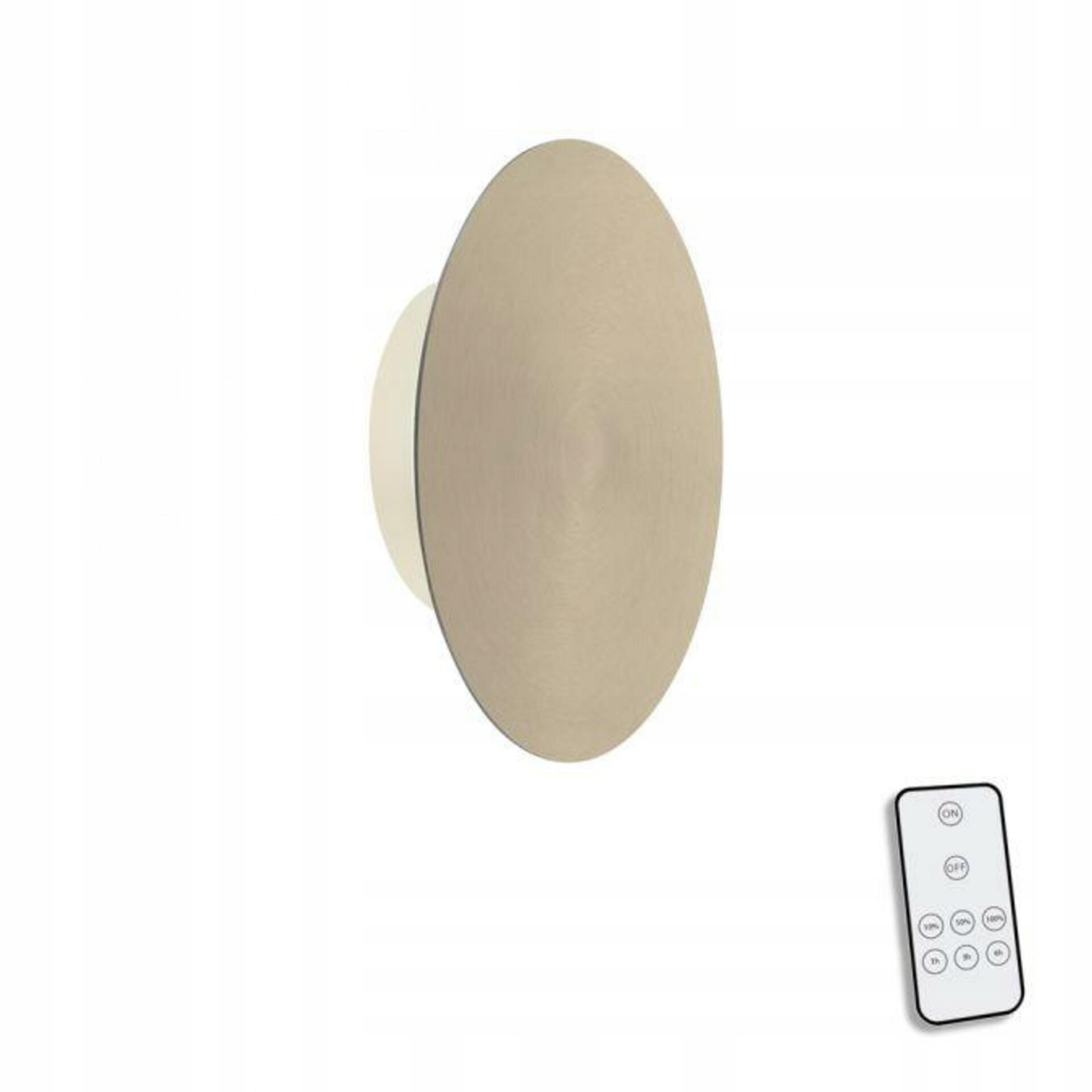 Paul Neuhaus Led nástenné svietidlo 18cm batéria mosadz Usb časovač stmievateľ