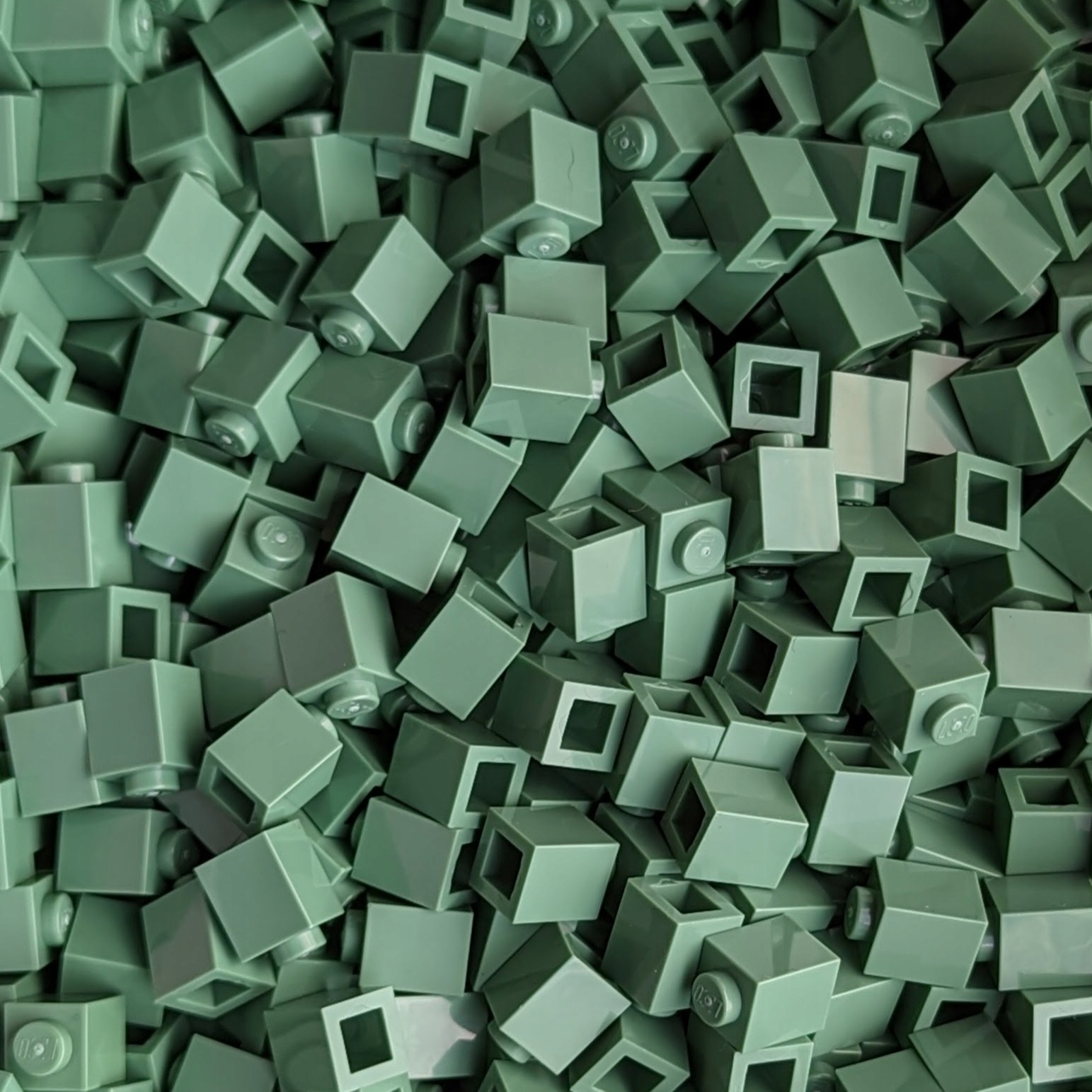 

Pakiet Lego 3005 Klocek 1x1 Sand Green 40szt Nowy