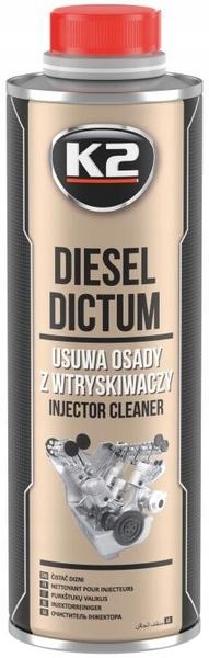 K2 DIESEL DICTUM DO CZYSZCZENIA WTRYSKÓW 500ML
