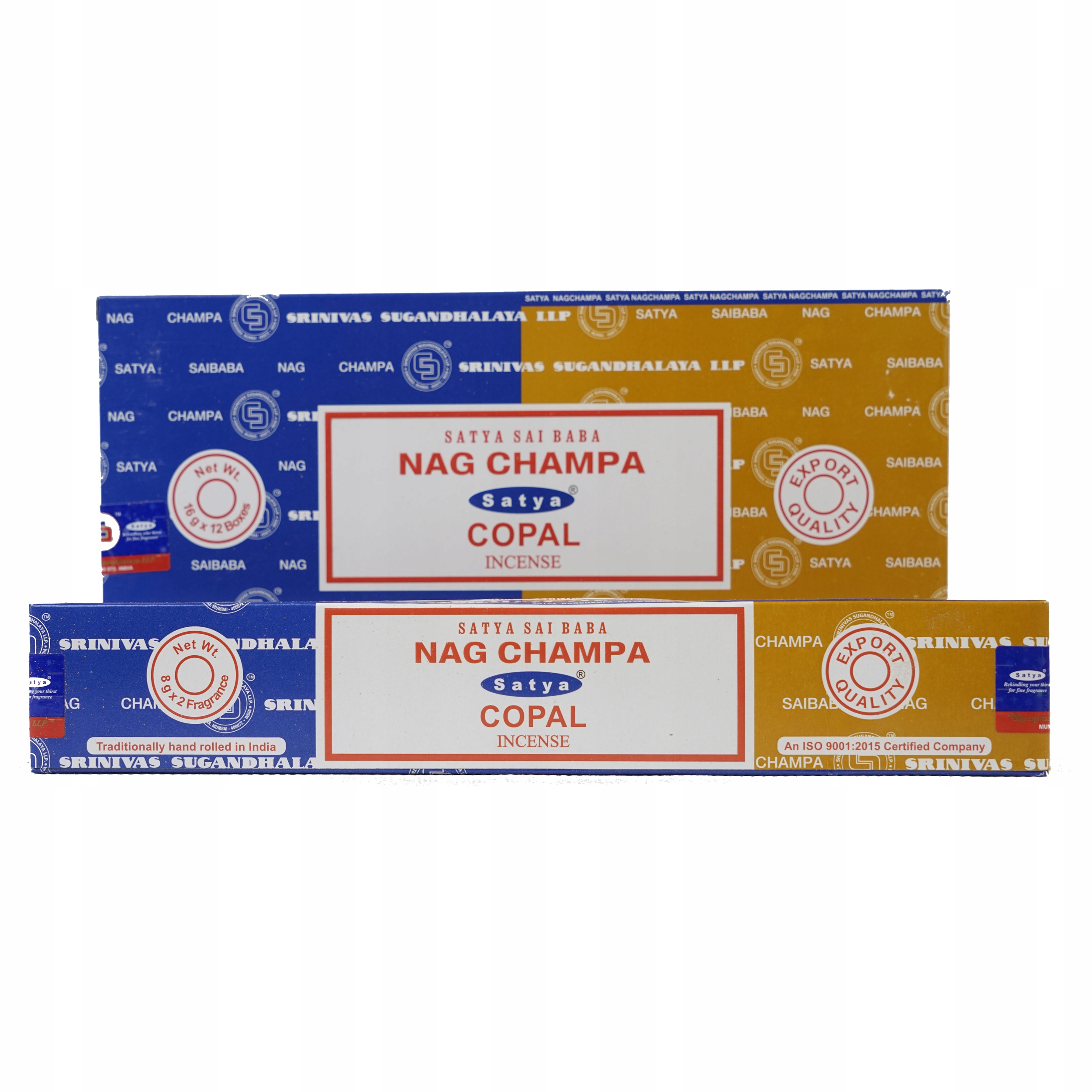 

Indyjskie kadzidełka Satya Nag Champa & Copal