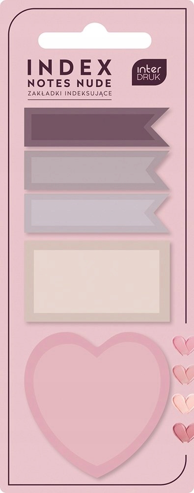 ZAKŁADKI INDEKSUJĄCE INTERDRUK INDEX NOTES NUDE