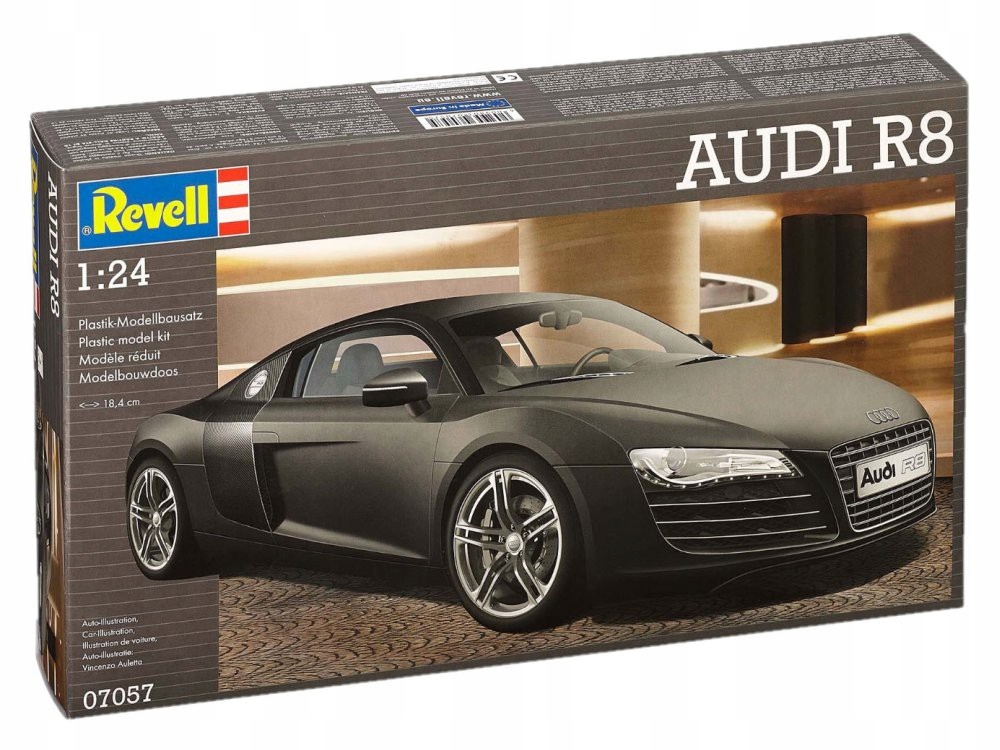 1/24 Slepovací auto Audi R8 Revell 07057