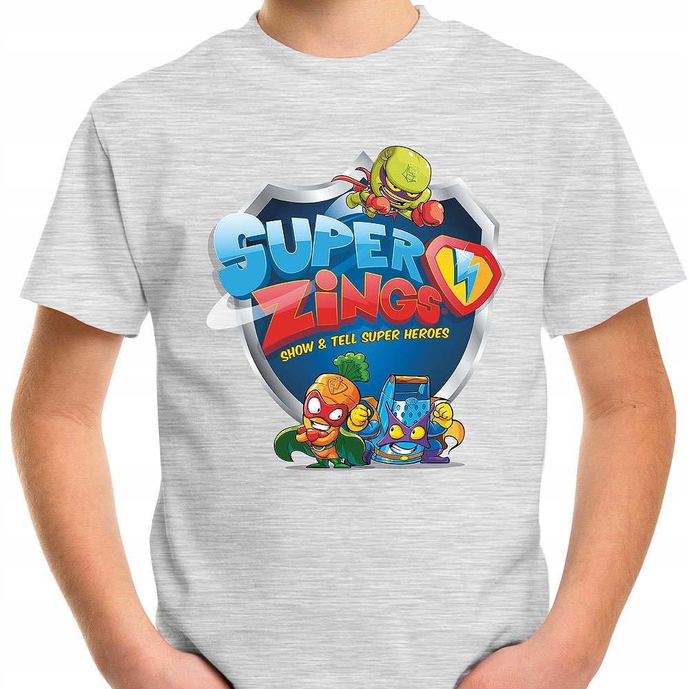 T-SHIRT KOSZULKA DLA DZIECKA SUPER ZINGS 140 SUPER JAKOŚĆ