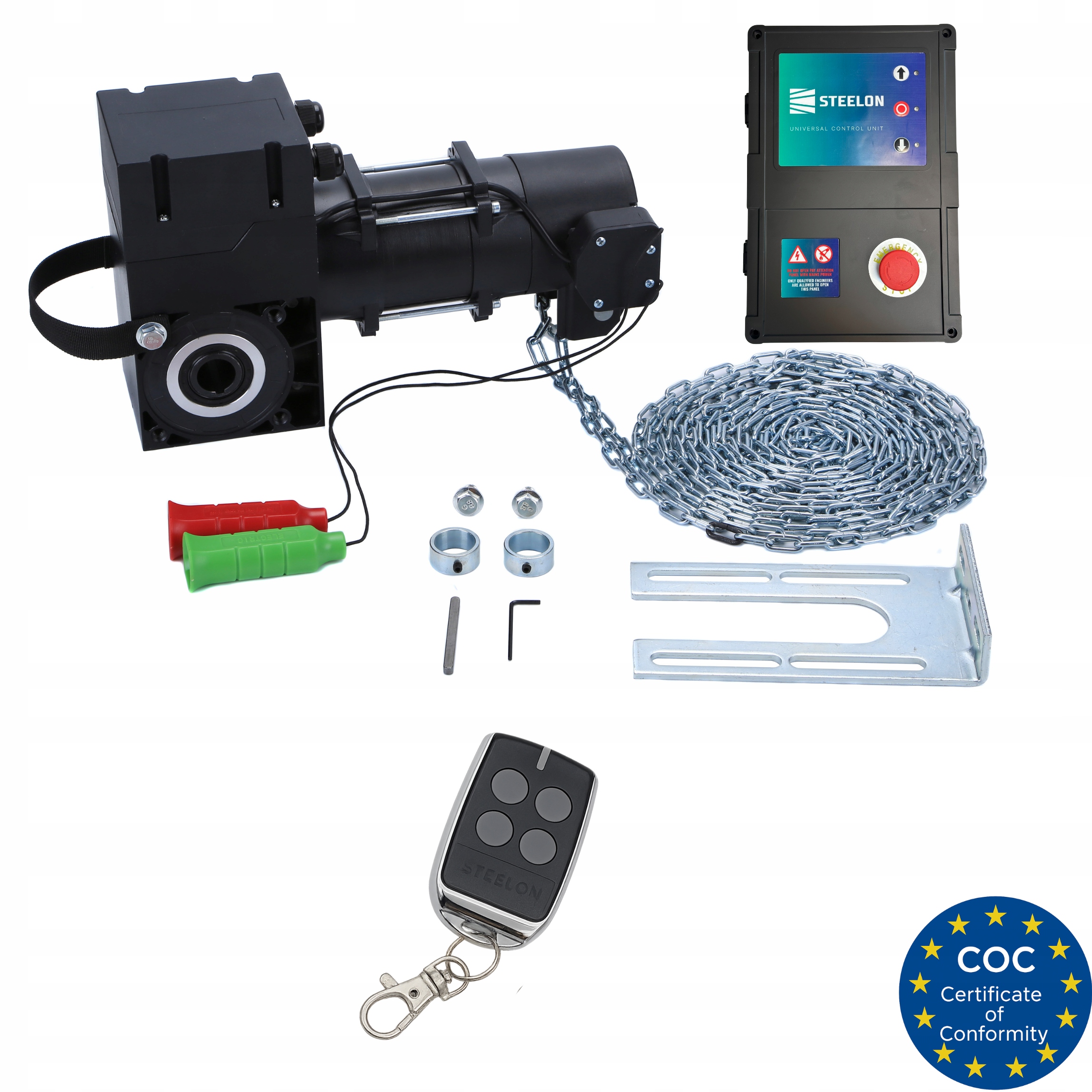 Pohon Steelon Indus Ind 70 DC pre priemyselné garážové brány