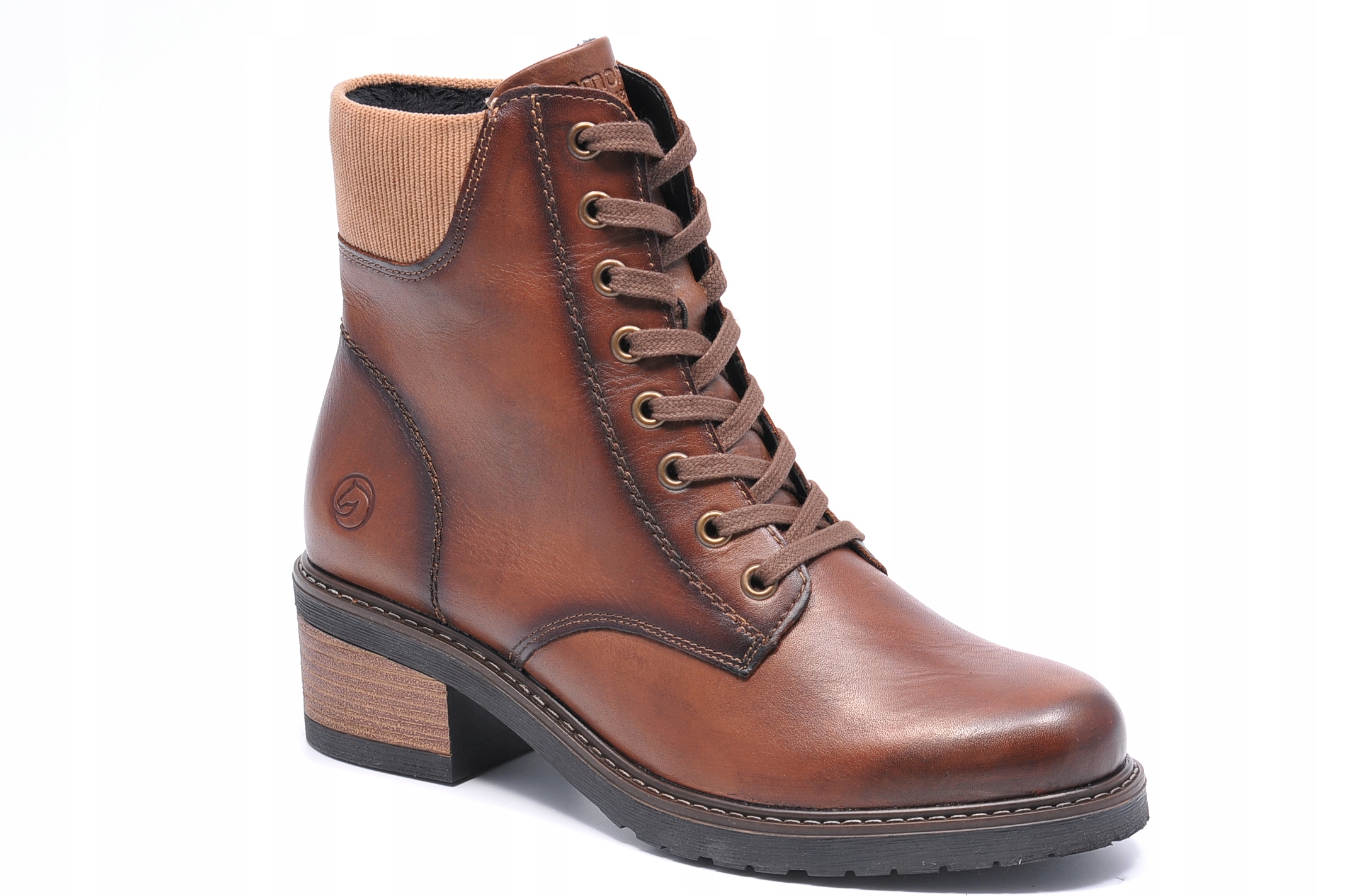 Rieker Remonte D1A70-22 Hnědé kotníkové Kotníkové Boty Velikost 37