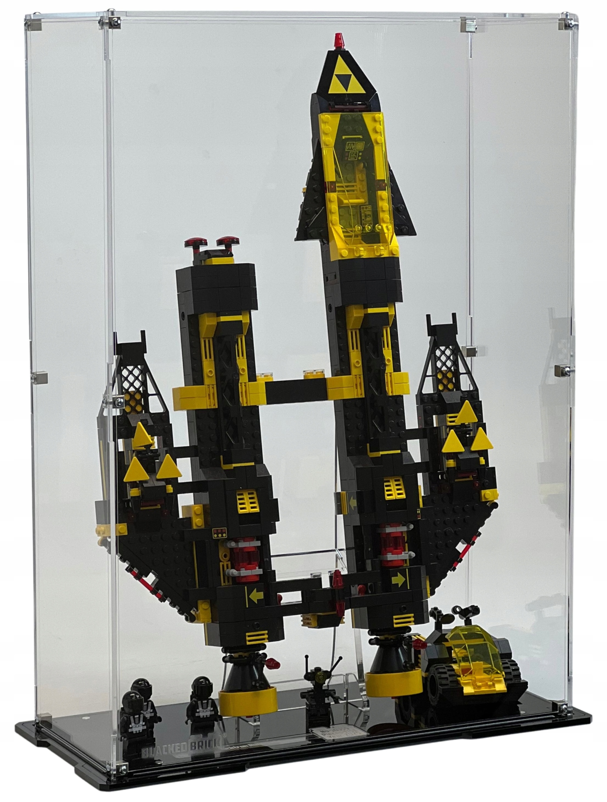 Vitrína Blacked Brick pre Lego 10355 Icons Blacktron Renegade