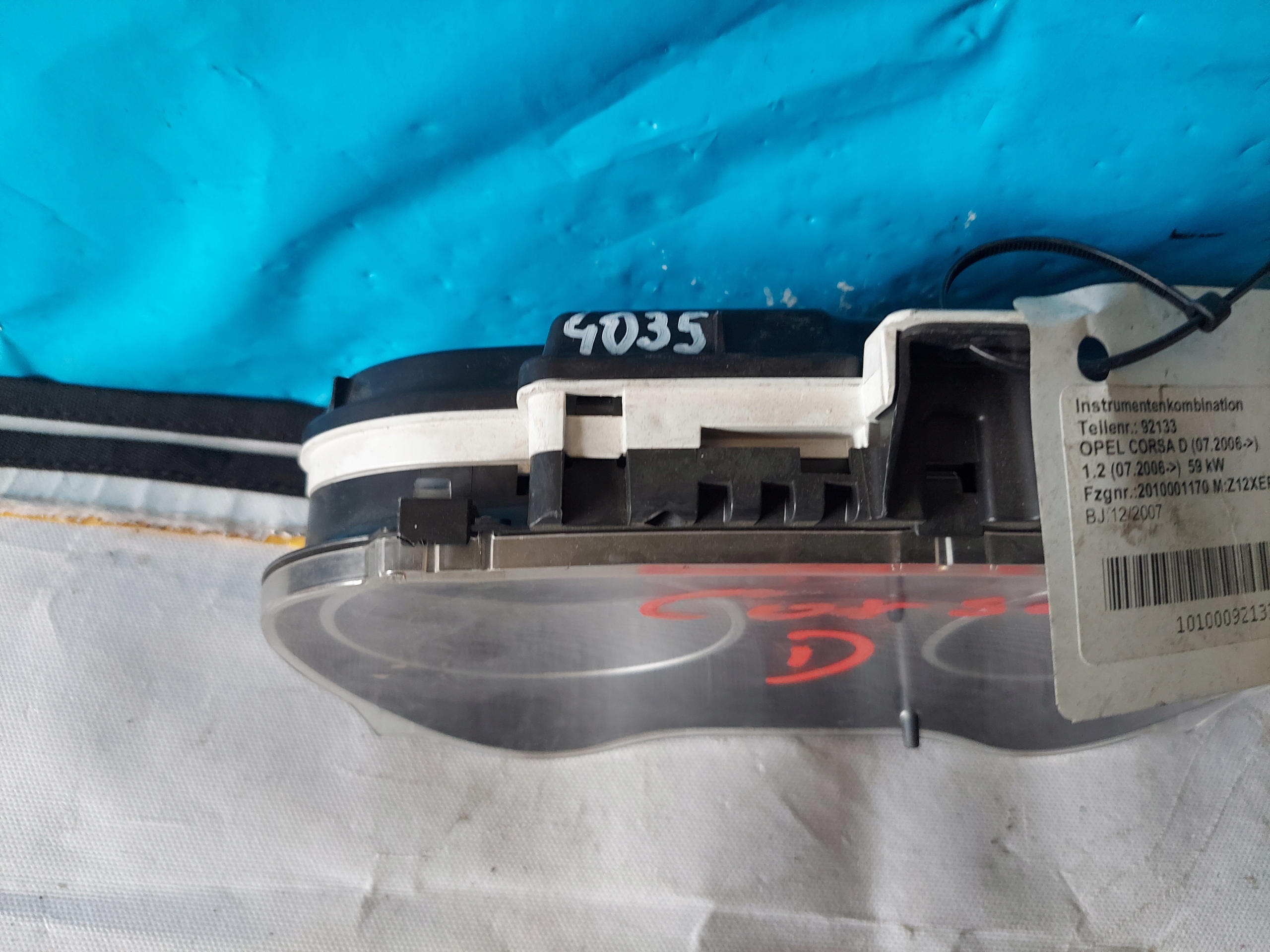 dials clock CORSA D 1.2 B P0013264267