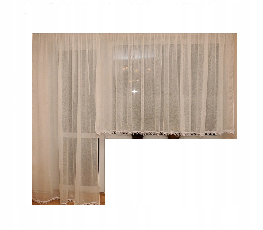 

Firanka Firana Balkonowa Sable 230X500CM Gipiura