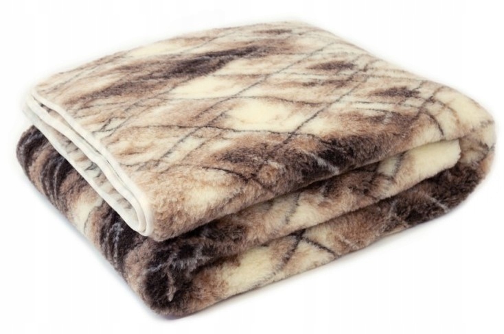 Vlněná deka Serpe 160X200 100% Merynos Kampol Originální licence Woolmark