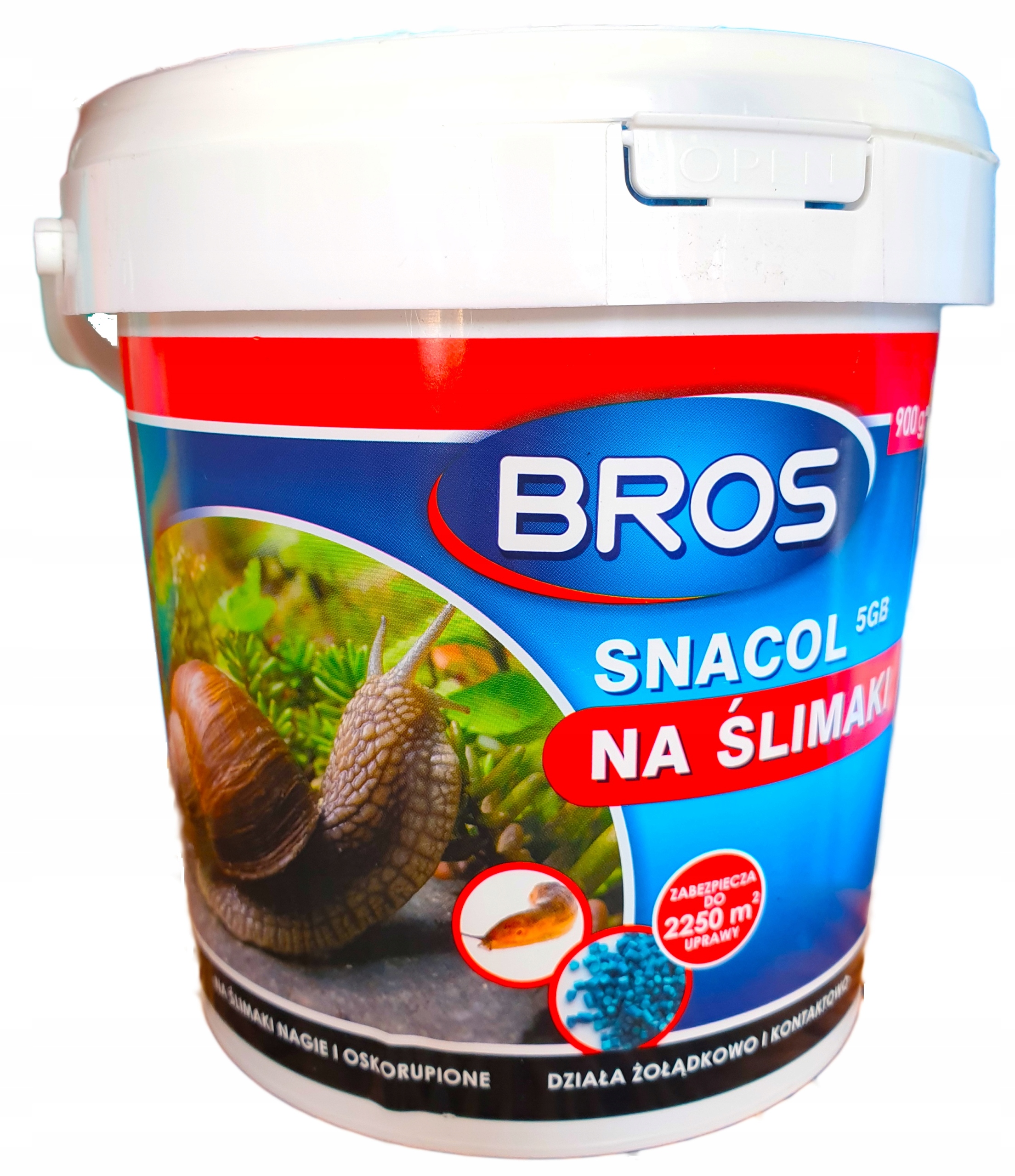

Bros Snacol 5GB środek trutka na ślimaki 900 g