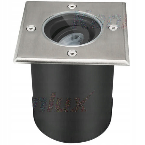 Nájezdové svítidlo Zahradní lampa Dogruntová Čtverec Nastavení GU10 IP67 IK10