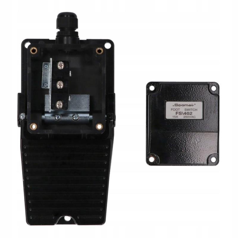 Wyłącznik nożny FS-402 Spamel Stan opakowania oryginalne
