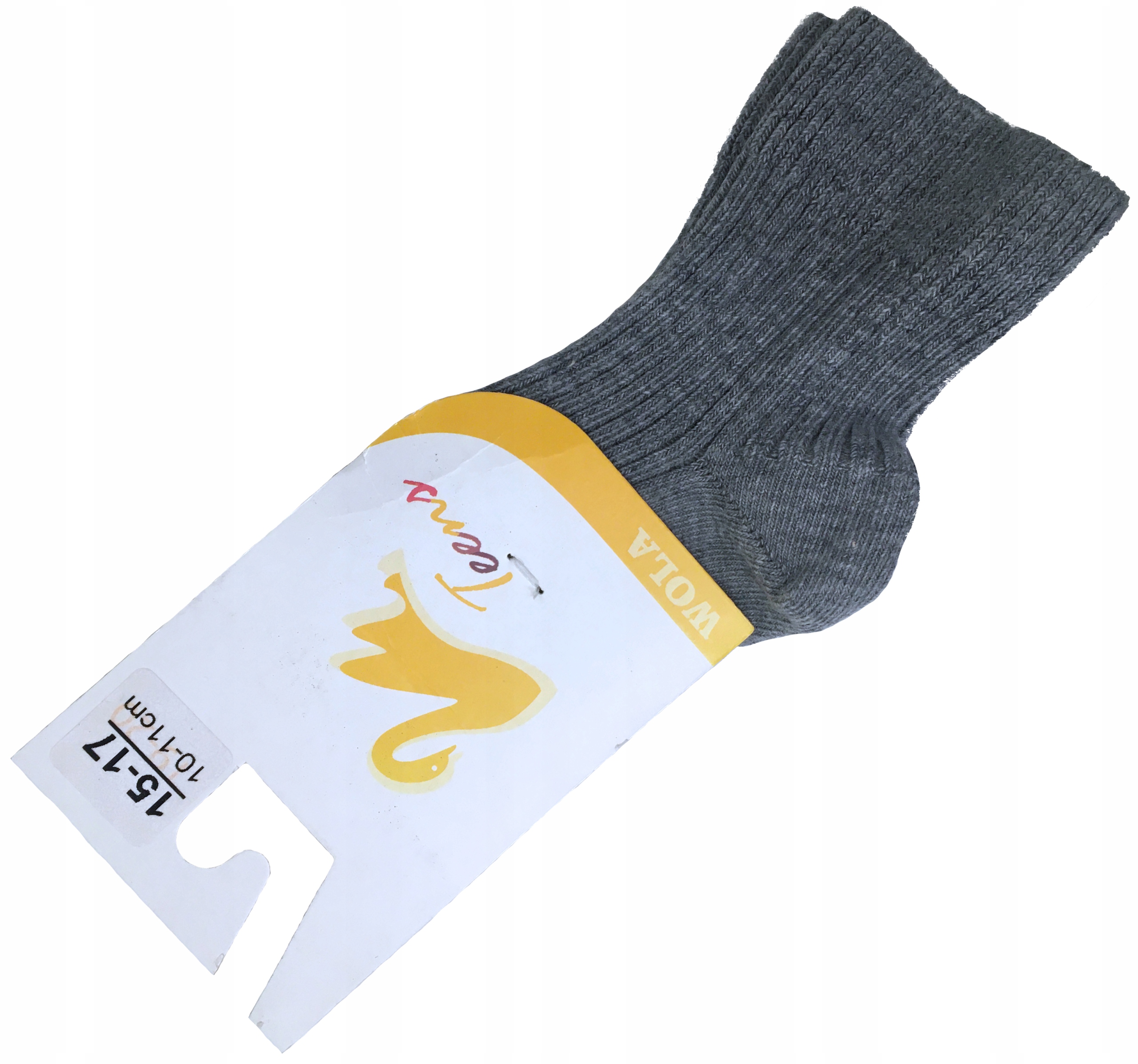

Skarpetki 15/17 10-11 cm popielate Wola