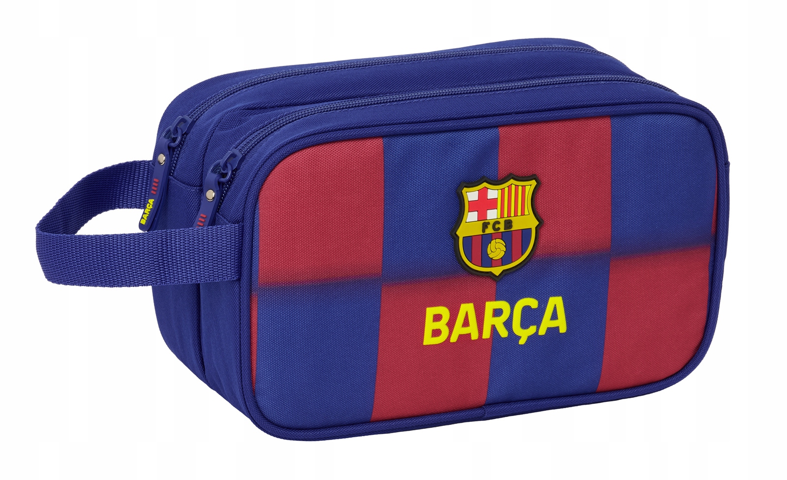 saszetka kosmetyczka torba podwójna Fc Barcelona Sq Oficjalna