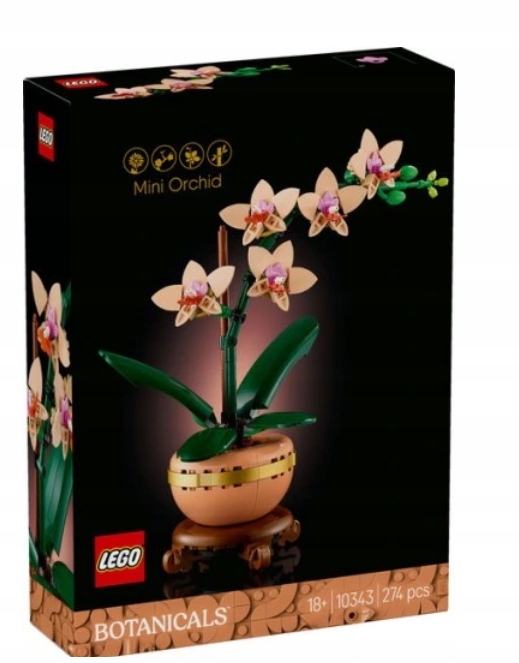 Lego 10343 Icons Malá Orchidej