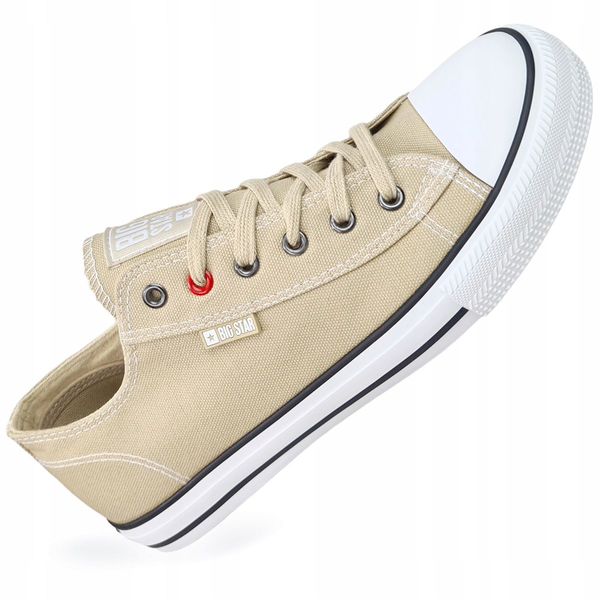 

trampki męskie beżowe Big Star buty JJ174382 43