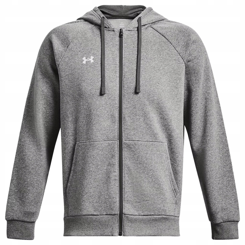 Pánská rozepínací mikina s kapucí Under Armour Rival Fleece Full-Zip XXL
