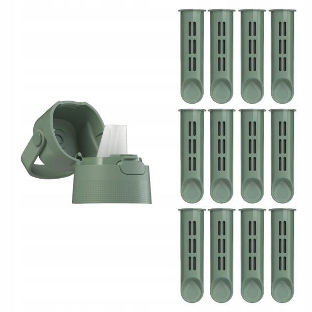 Uzávěr a 12 vložek do filtrační láhve Dafi Solid Šalvějová