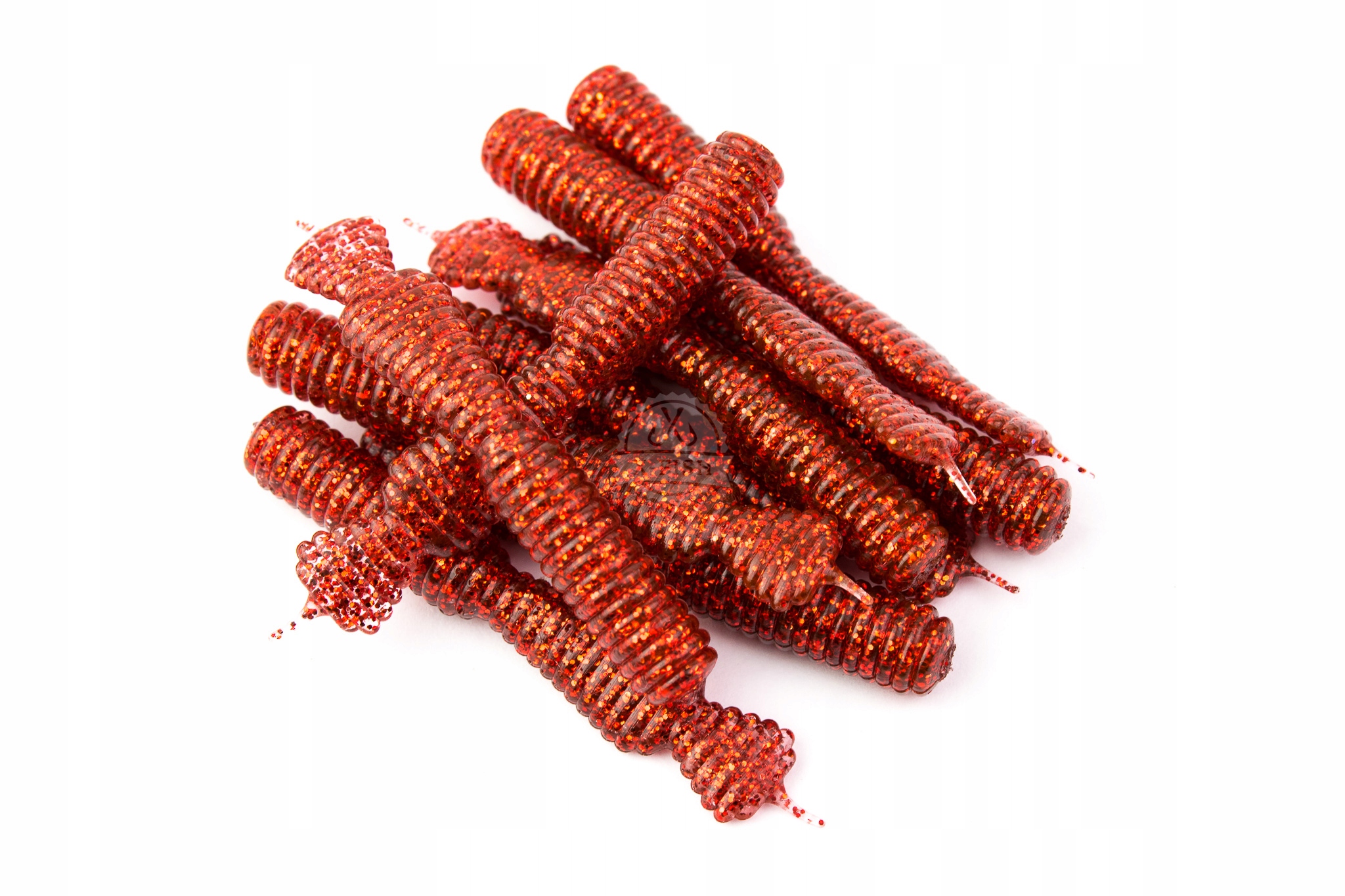 Gumy Great Fish GF2 (60mm) kolor Glitter red 10szt.