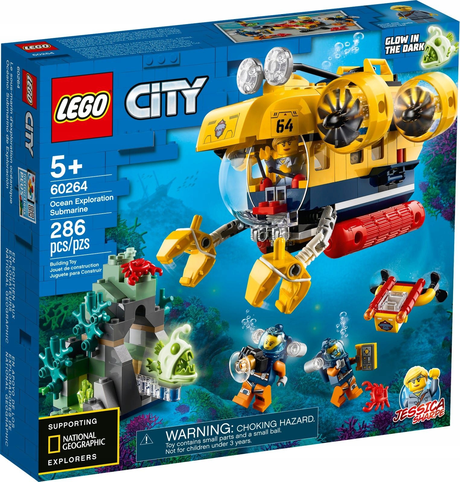 Lego City 60264 Loď průzkumníků oceánu Nové