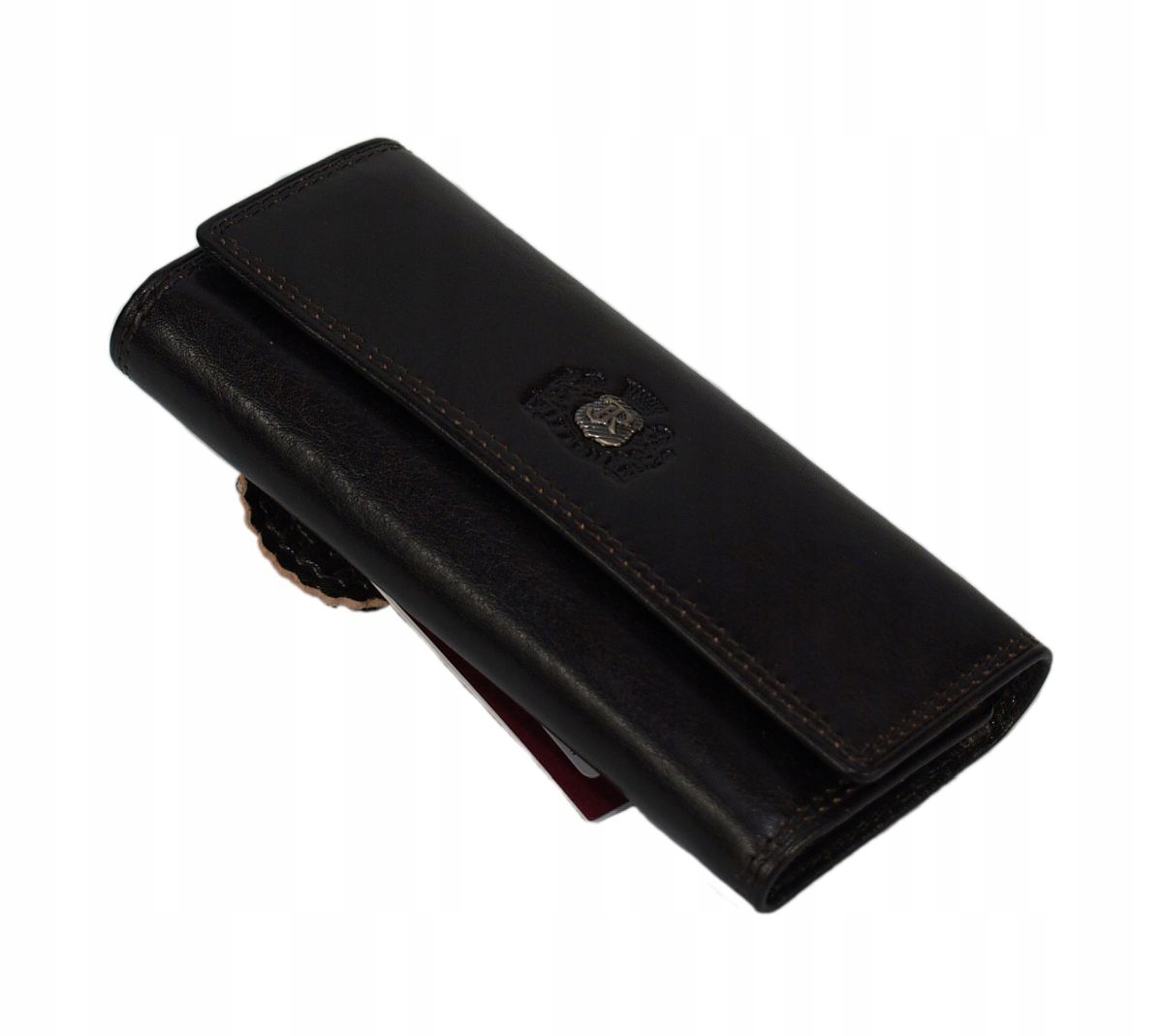 Wittchen 39-2-098 Dlouhé pouzdro na klíče Da Vinci hnědé.