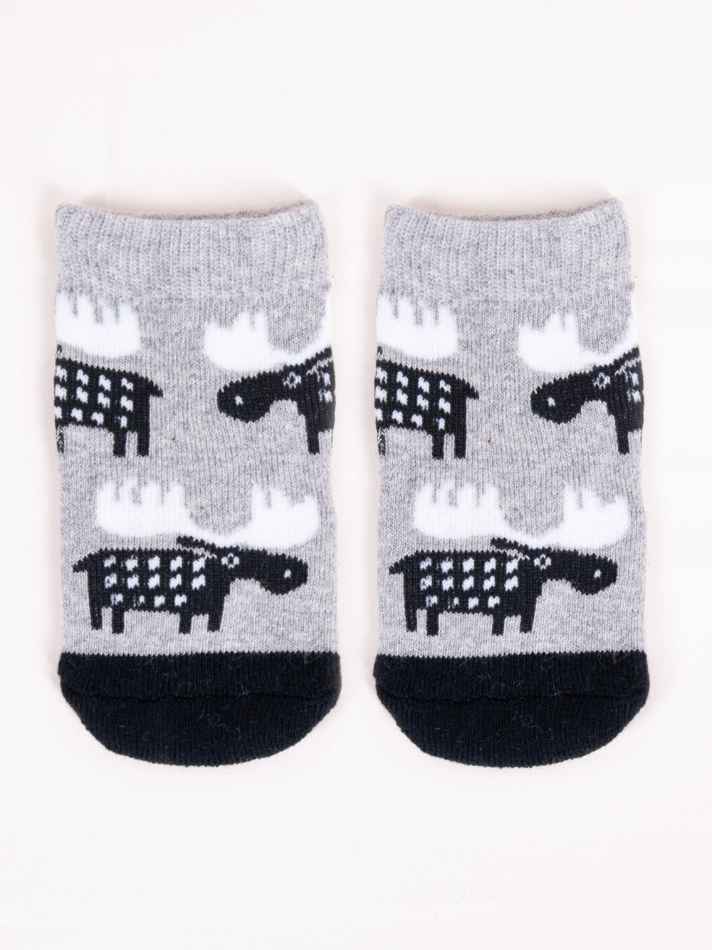 SKARPETKI NIEMOWLĘCE FROTTE chłopak 6-PAK 0-3 m-cy Fason skarpetki