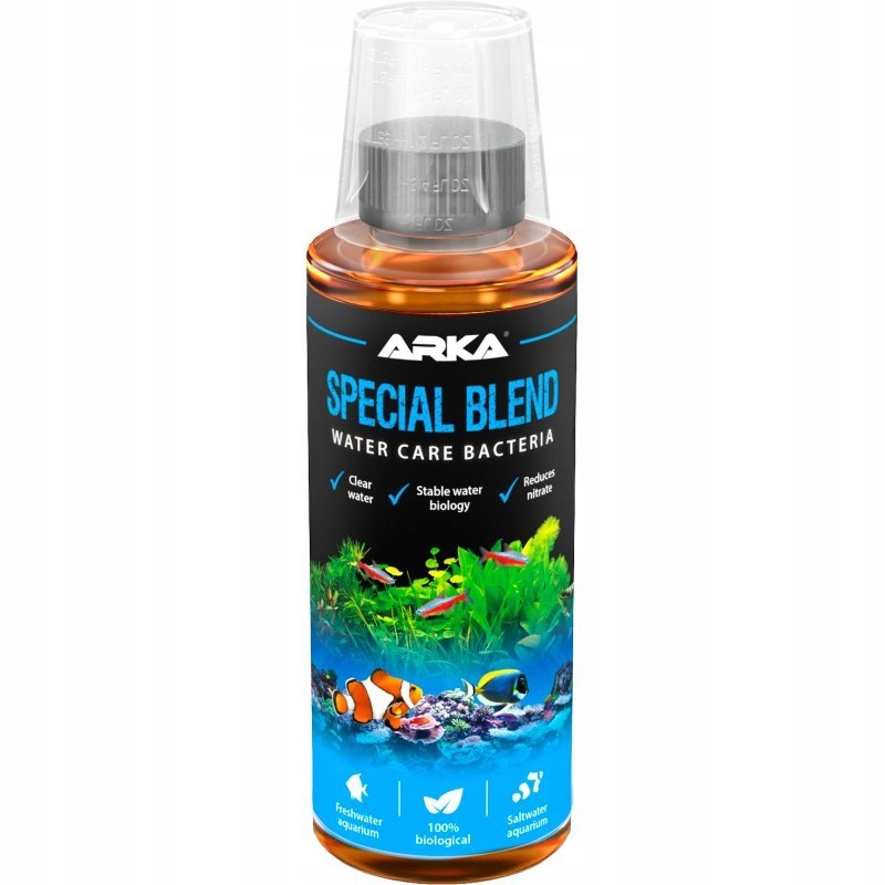 Arka Speciální Blend 473 ML Bakterie Pro Mořské A Sladkovodní Akvárium