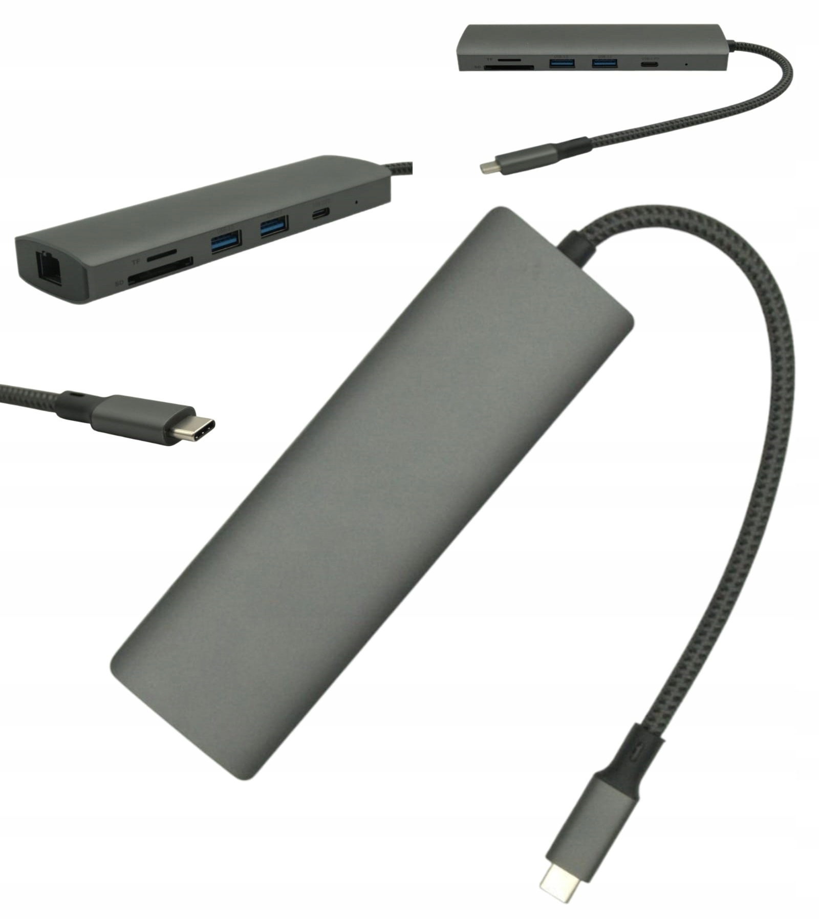 Samsung Rozšíření obrazovky pro 2 monitory Dokovací stanice Usb-c Pd 4K Hdmi