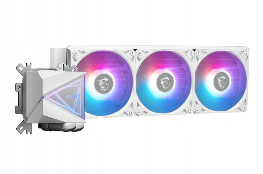 Msi vodní chladič Cpu Mag Coreliquid I360 White/ 3x 120mm Argb fan/ bílý