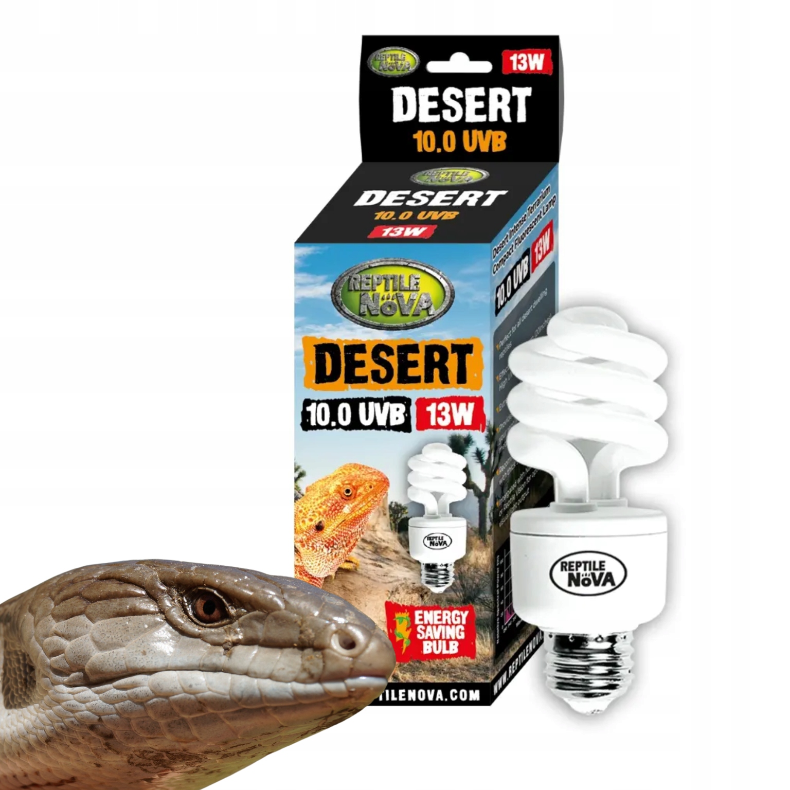 Levně Reptile Nova 10.0 Uvb 13W – zářivka pro pouštní a stepní plazy U