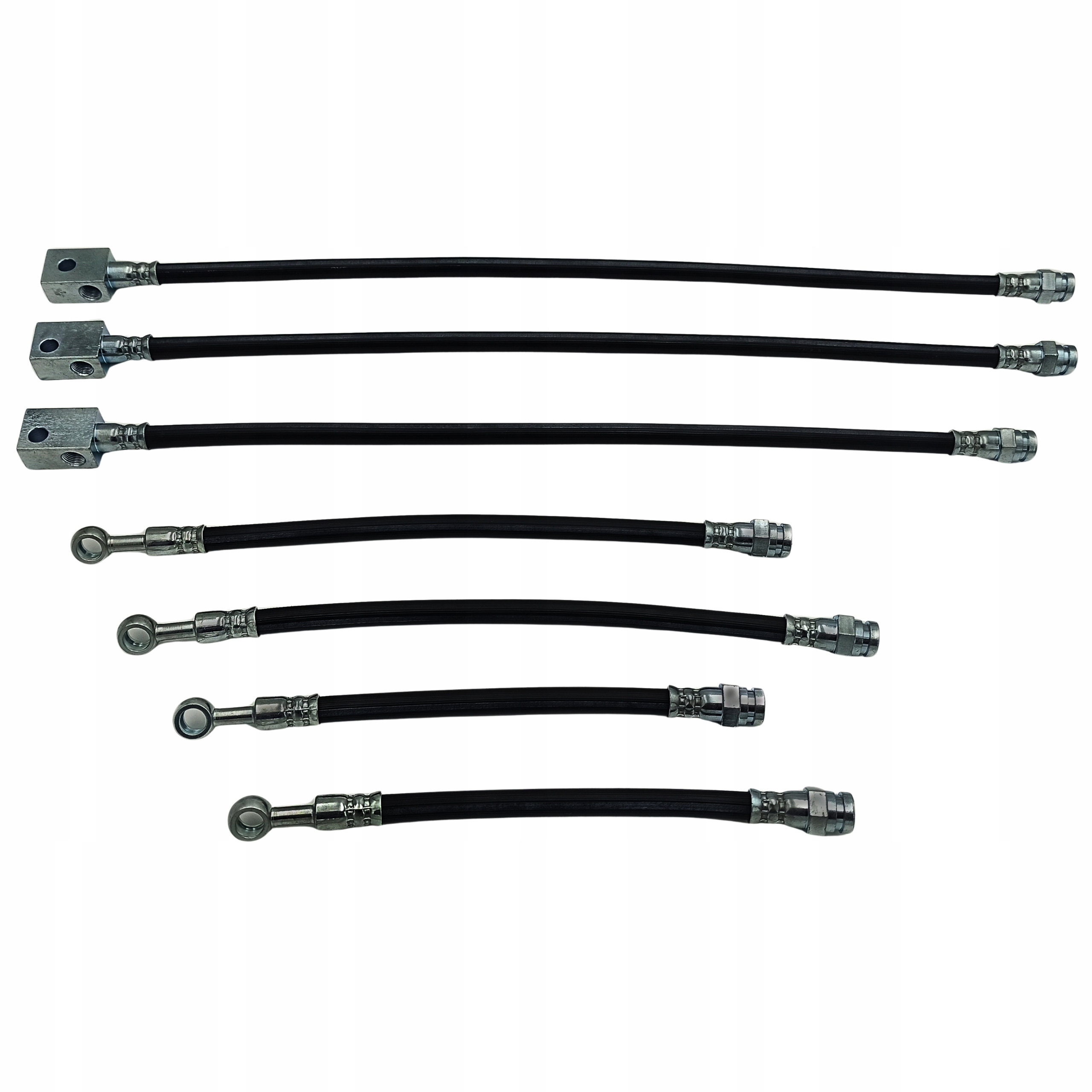 Nissan Patrol Y61 Abs Flexibilní brzdové hadice Sada pro Lift +2"