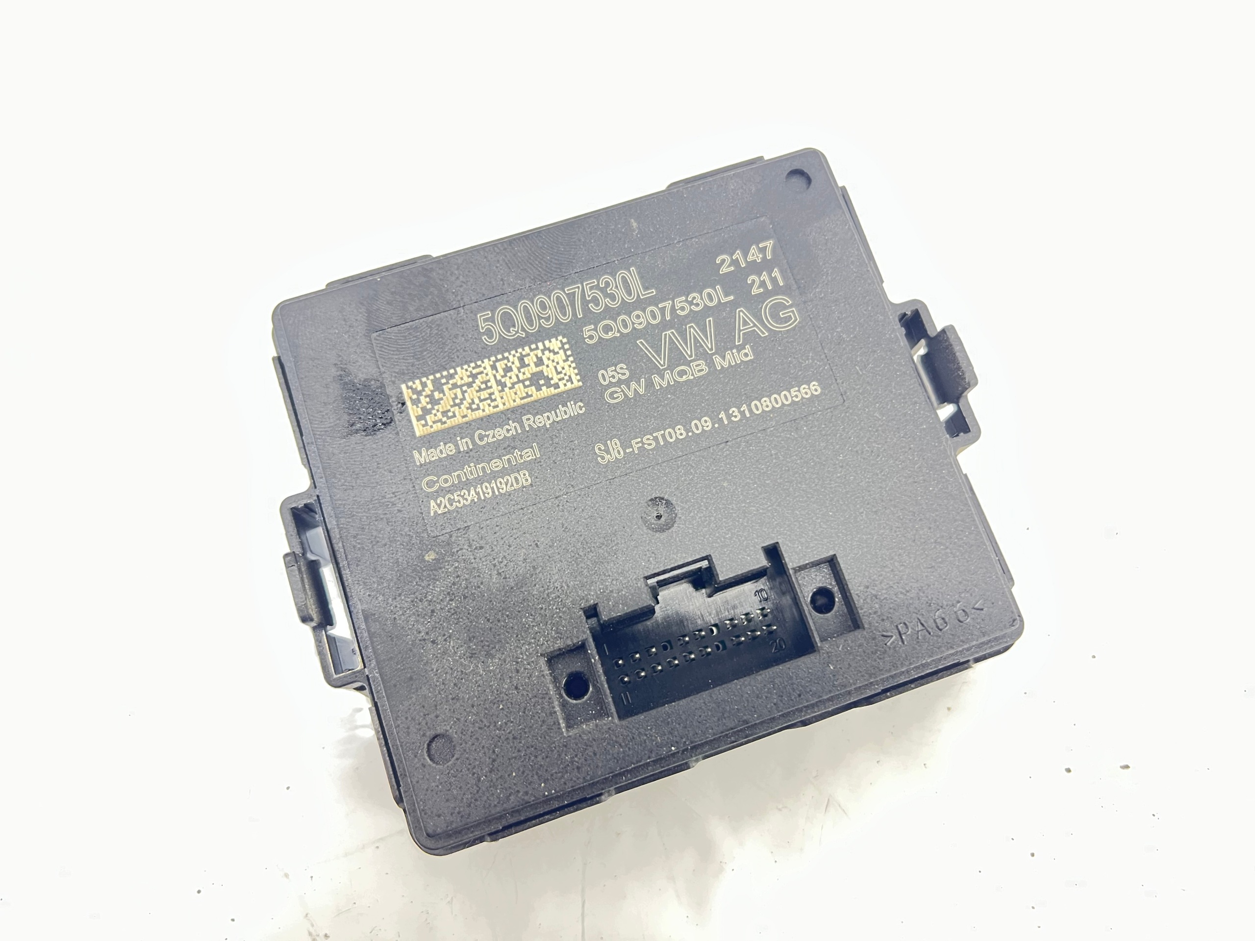 module unité de commande électronique uce GATEWAY DO AUDI A3 8V 12-16 5Q0907530L