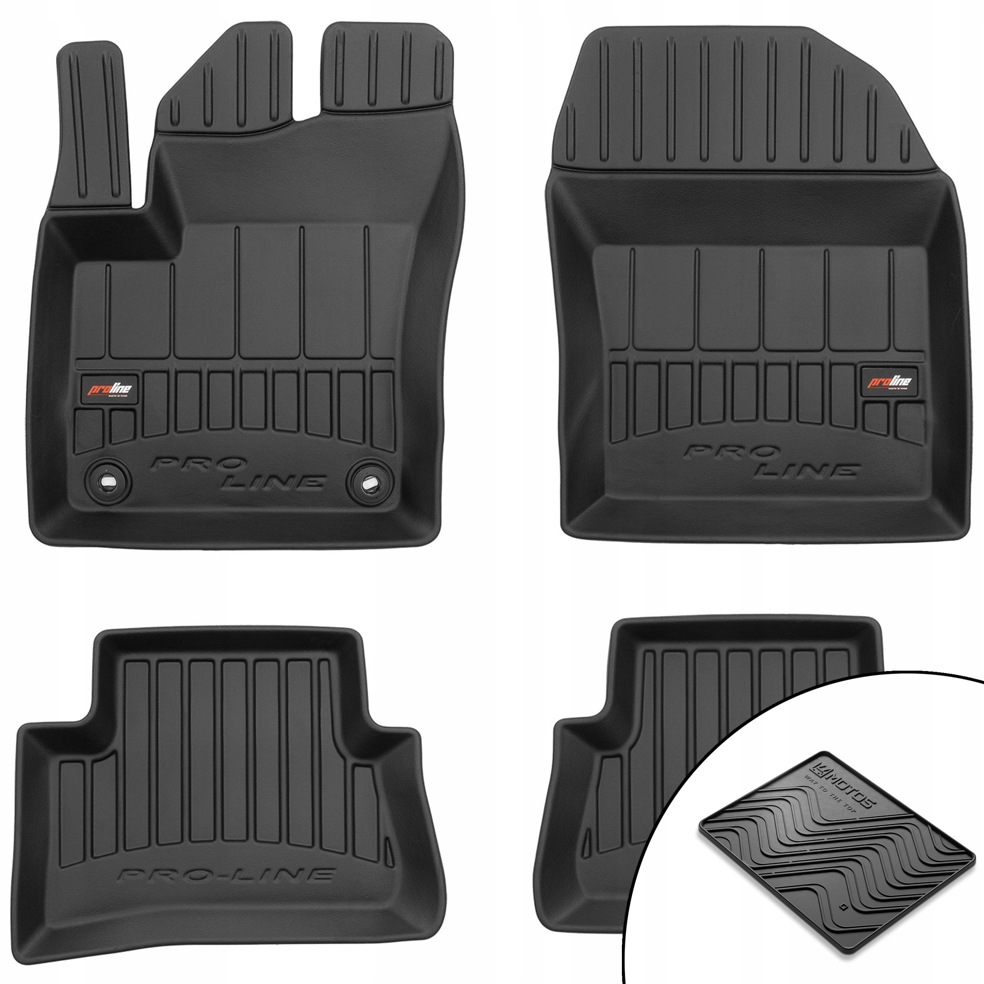 3D gumové rohože Toyota C-hr I 2016-2023 rohož zdarma