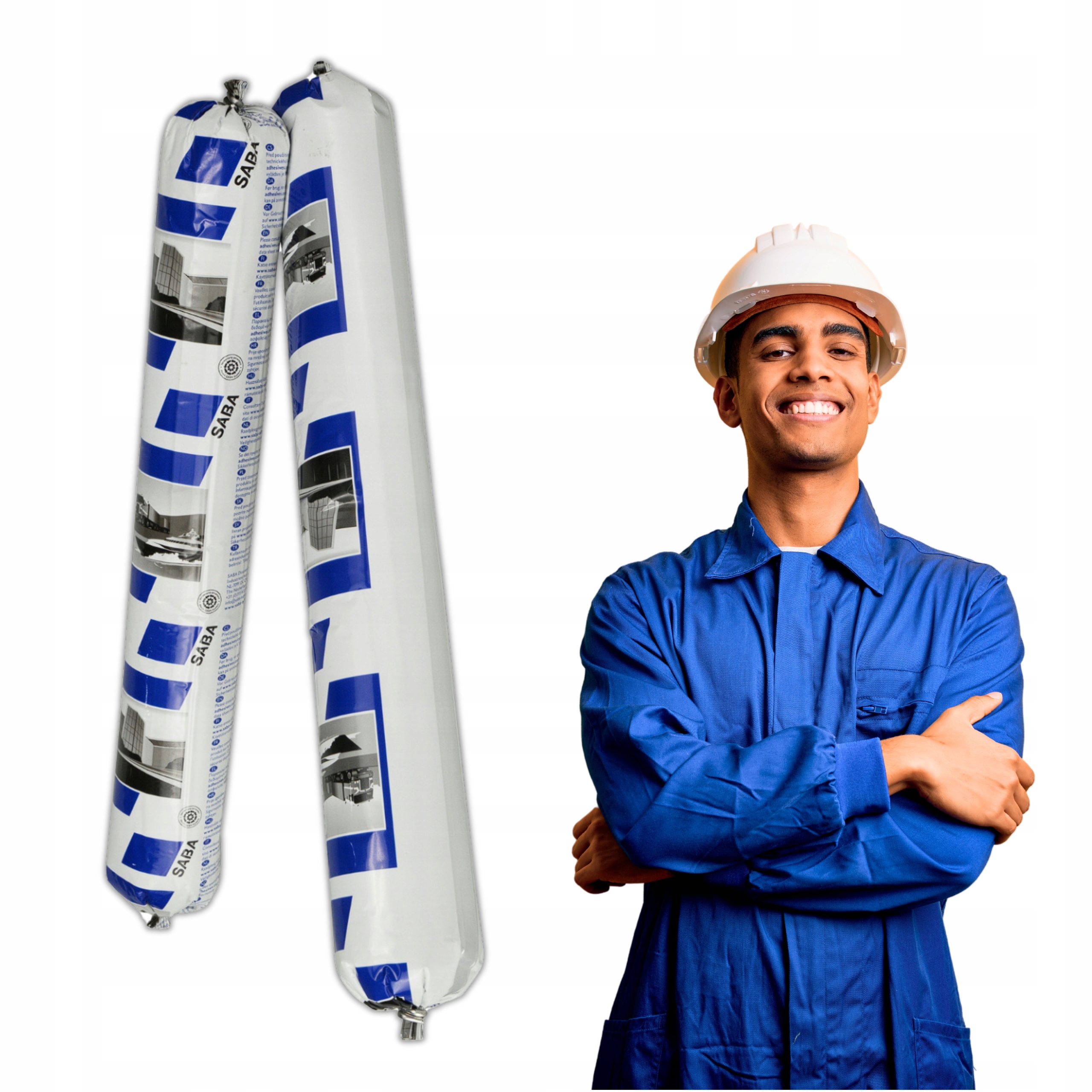 Elastyczny Klej Uszczelniacz Konstrukcyjny Sabatack 750 600ML Biały Polimer