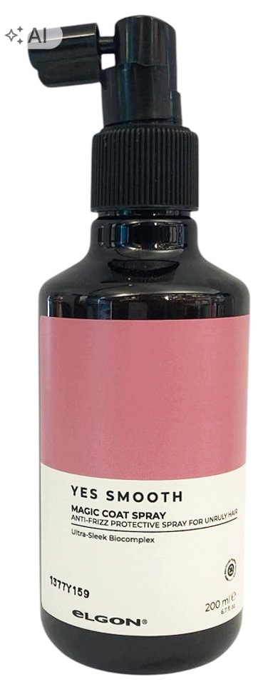 Elgon Yes Smooth Magic Coat Spray Sprej Proti Krepatění Vlasů 200 Ml