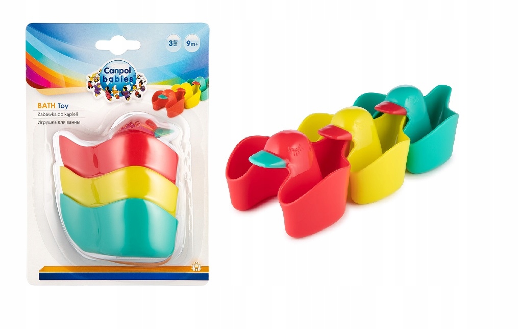

Canpol Babies Zabawki do kąpieli 3szt kaczki
