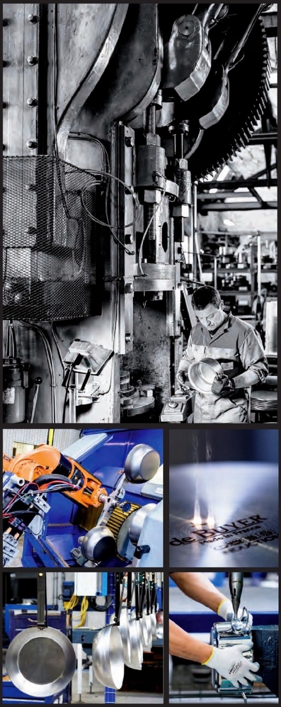 DE BUYER MINERAL Wok carbone 32 FRANCE MIneral Średnica 32 cm