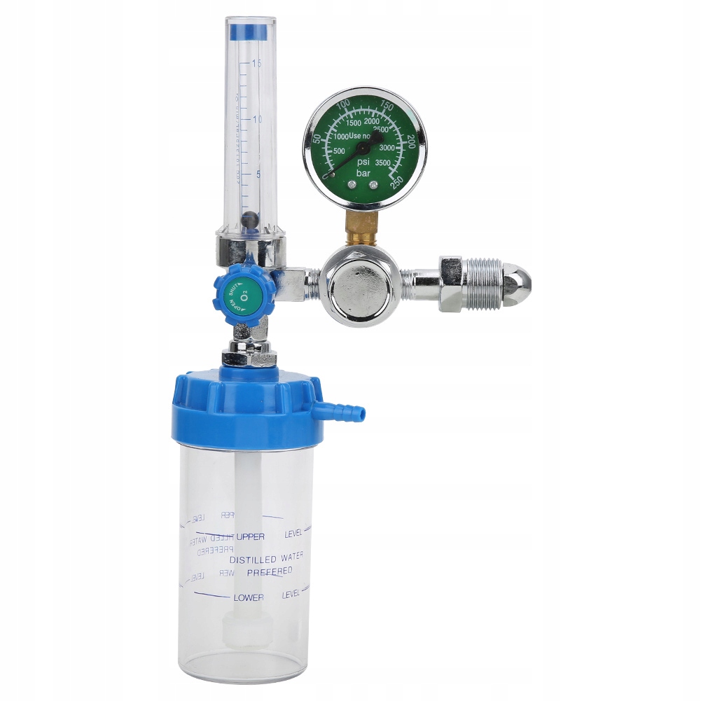 1012190077111 - Кислородный ингалятор с хромированным цинковым сплавом