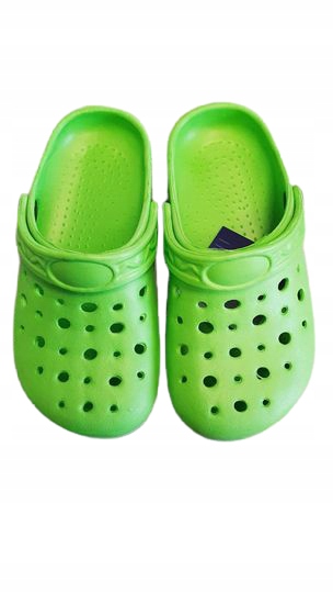

Klapki gumowe crocs 2K3804 zielone axim 24