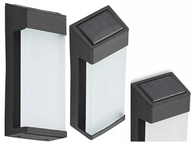 

Zewnętrzna Lampka Led na Elewację Ścianę +Czujnik