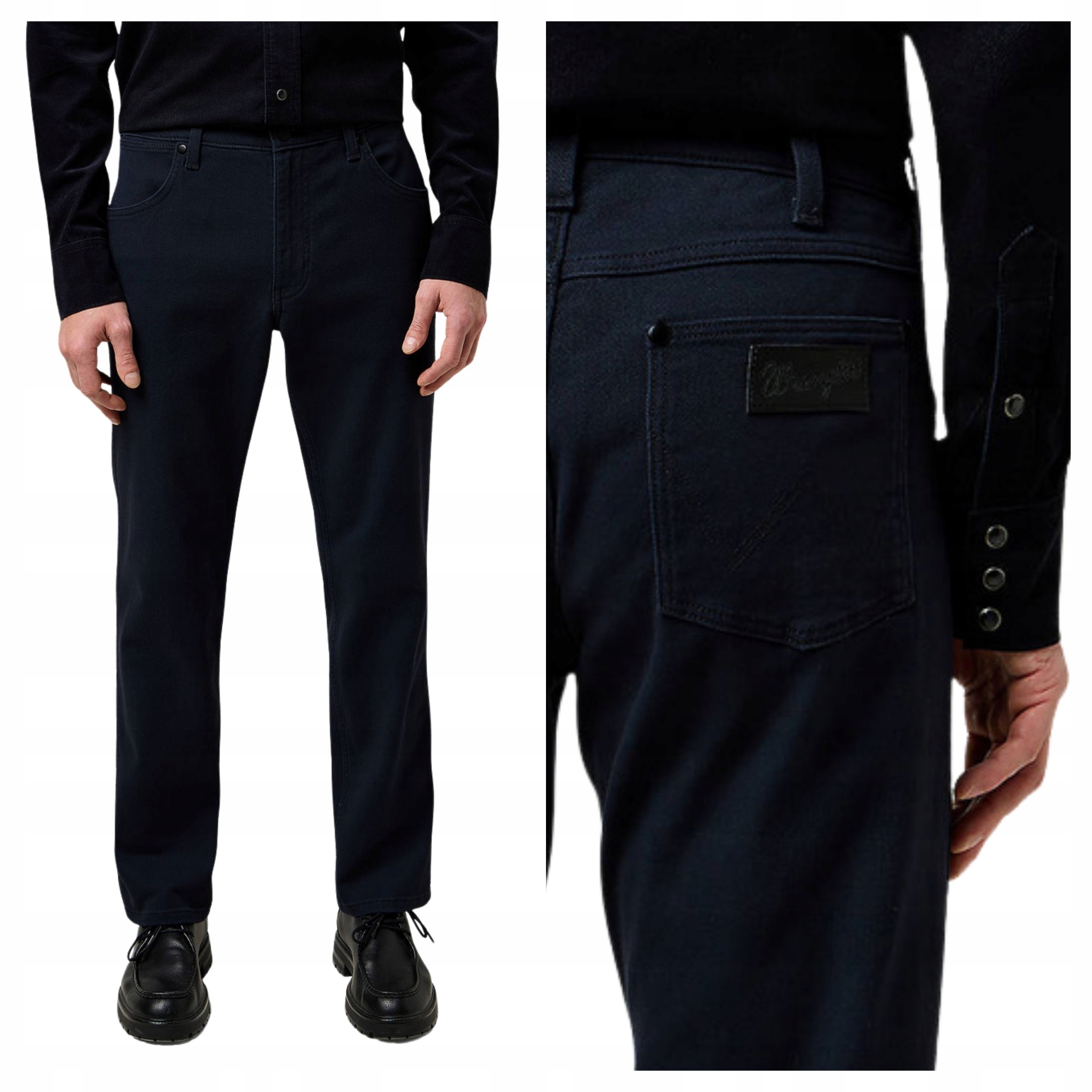 Pánské džínové kalhoty Wrangler Greensboro Regular Fit Bavlněné W31 L30