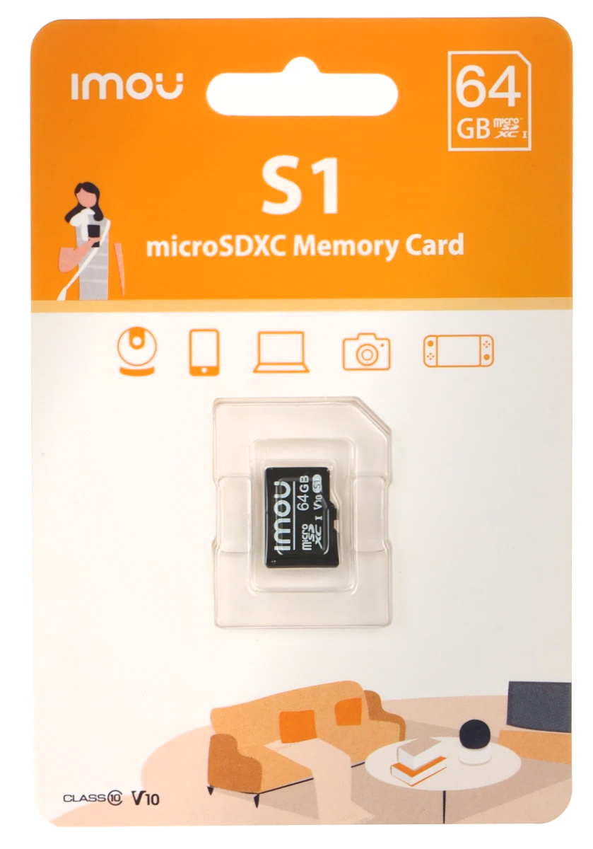 

Karta pamięci do kamer monitoringu Sdxc Imou 64 Gb