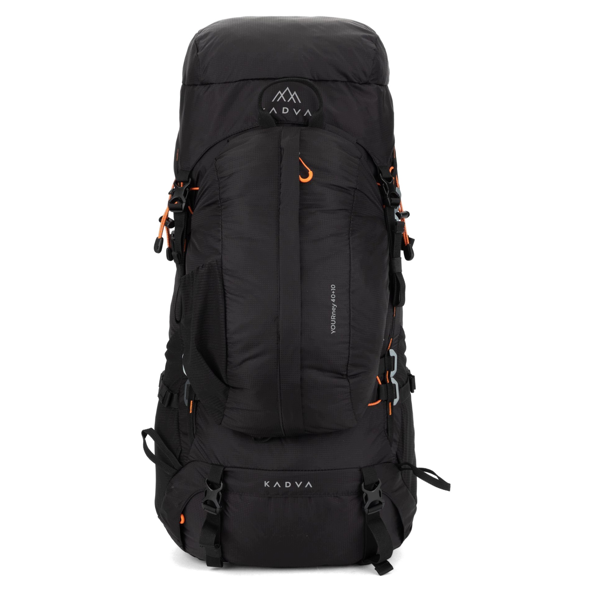 Turistický Batoh Kadva YOURney 40 l 10 l černý Trekking Hora V Horách